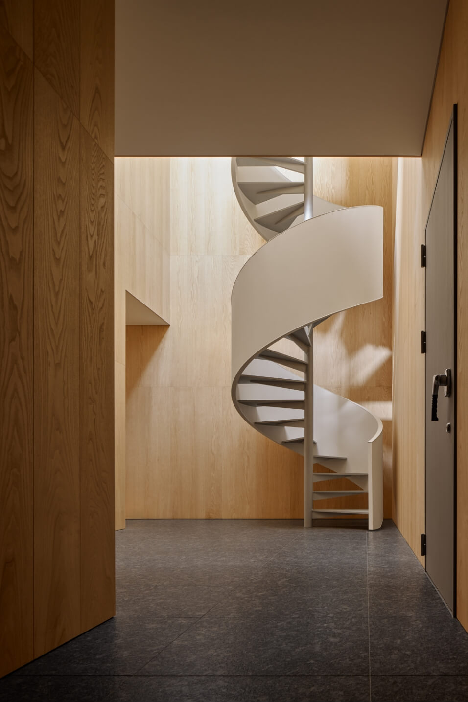 大田区にある個人邸|廊下の写真