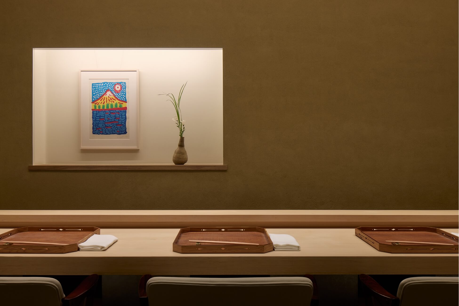 渋谷区にある日本料理店|カウンターの写真