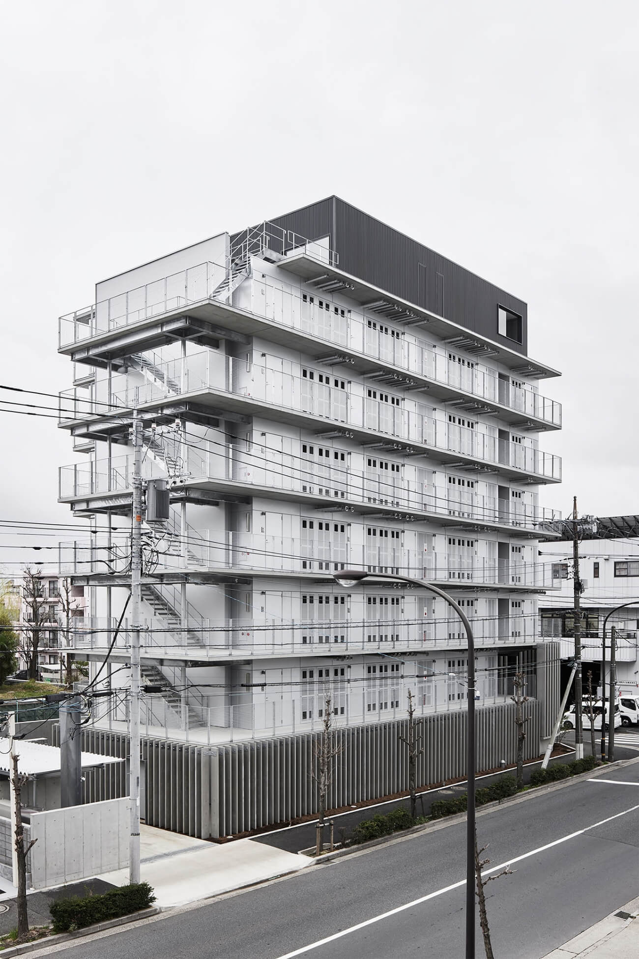 足立区にある集合住宅|外観の写真