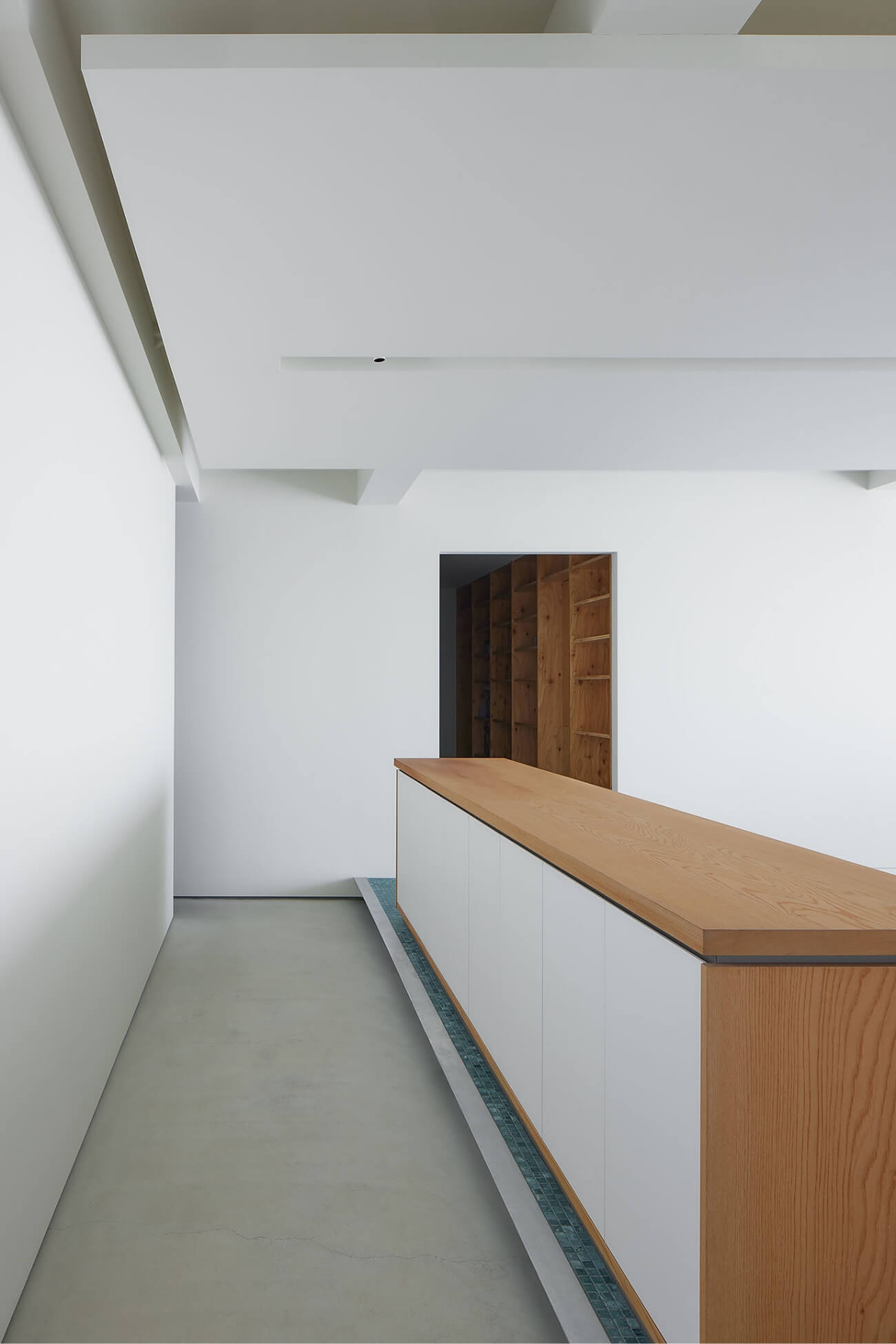 足立区にある個人邸|土間の写真