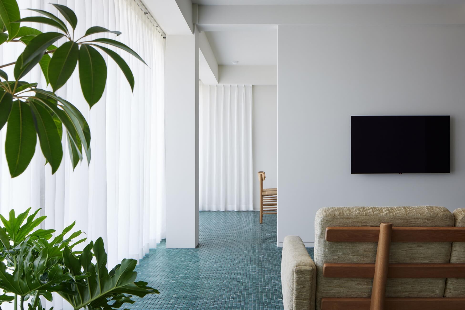 足立区にある個人邸|リビングの写真3