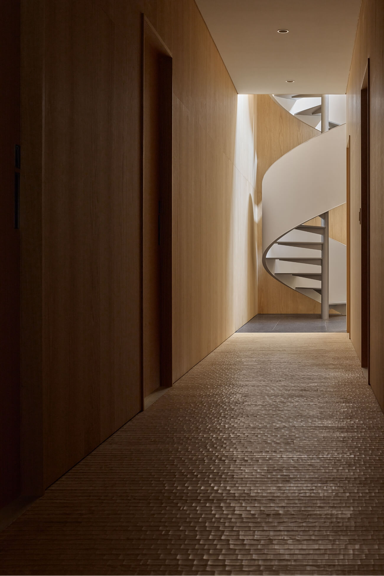 大田区にある個人邸|廊下の写真